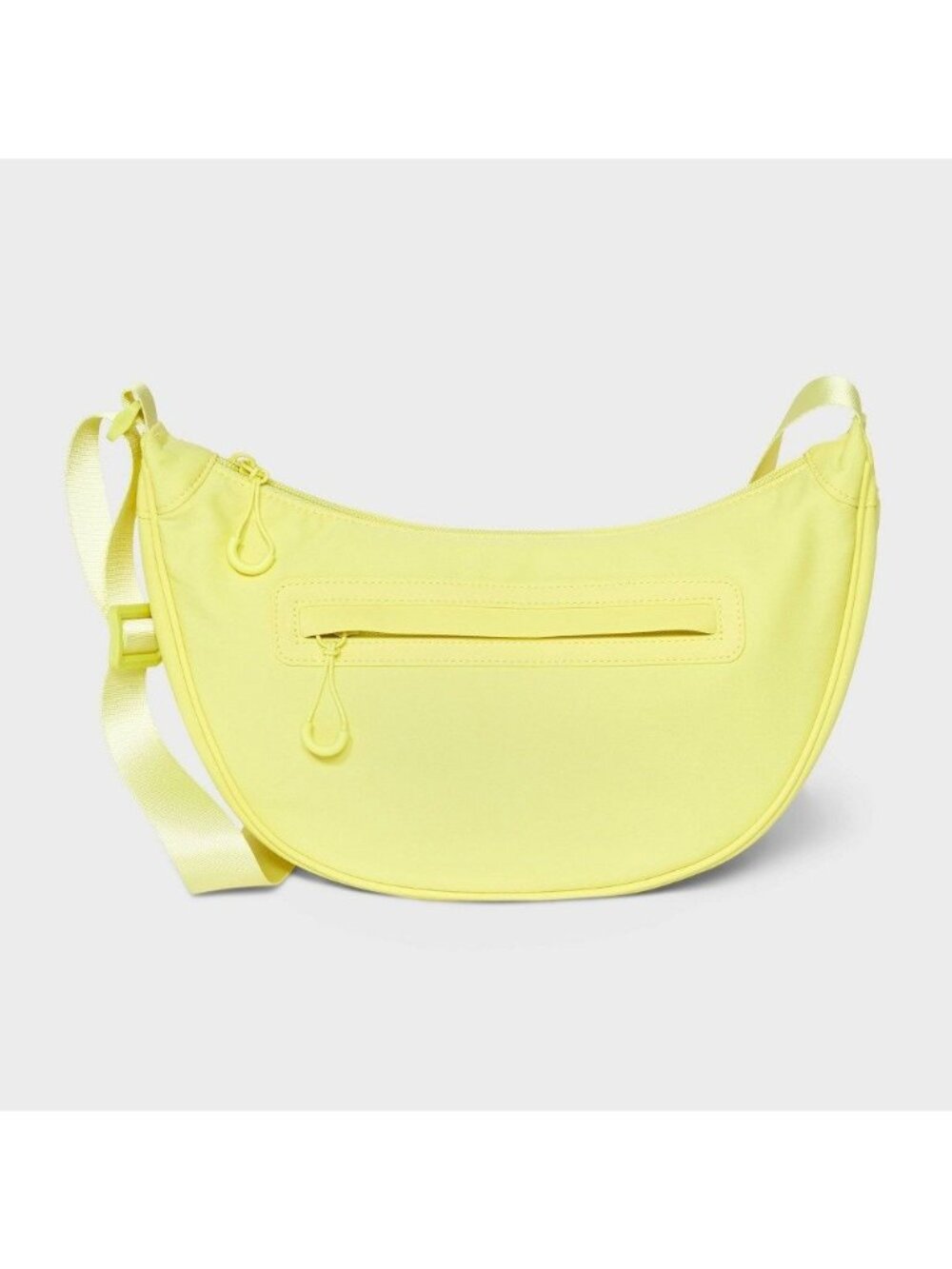NWT Half Moon Adjustable Shoulder to Crossbody Bag - Wild Fable Yellow MSRP $18